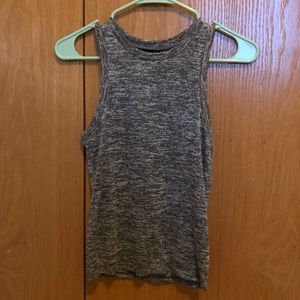 Aeropostale Grey Cropped Tank